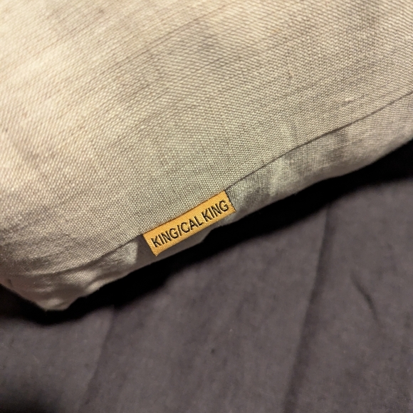 NWOT Quince European Linen Duvet Cover Set - Natural Chambray - Picture 8 of 8